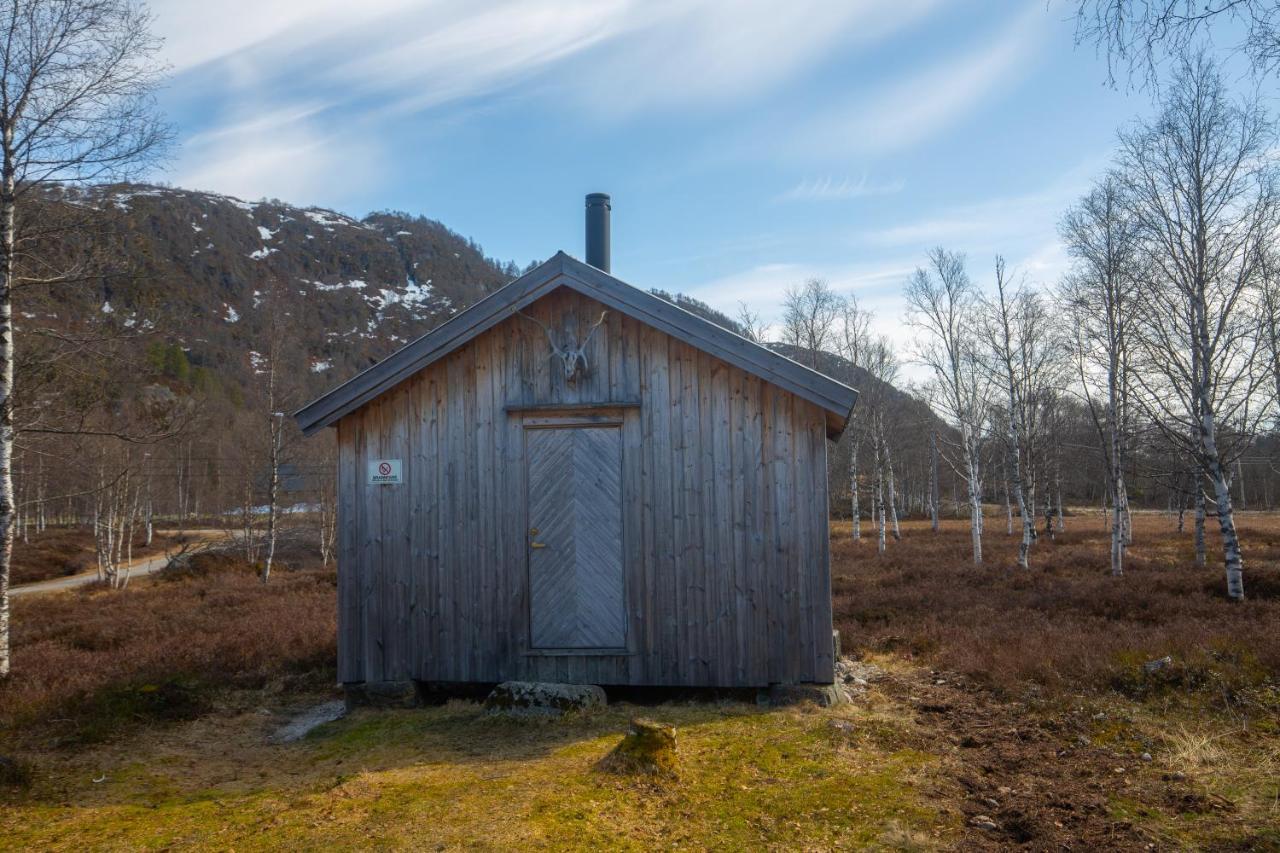 Unique Cabin Sikringsbua In Sirdal Tjorhom Exterior foto